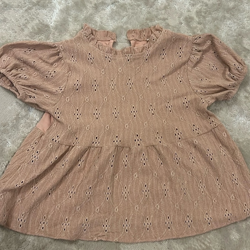 Zara size 6 girls blouse. Rose pink